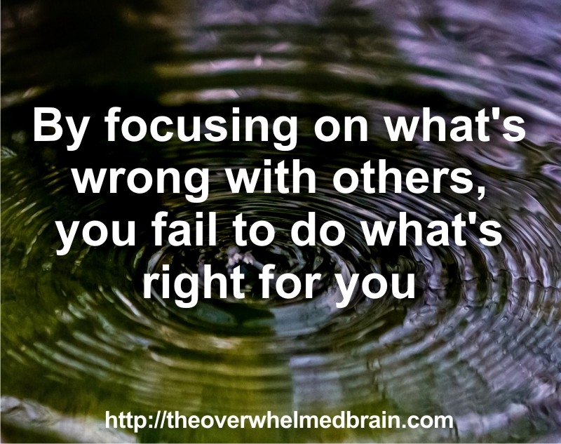 focus on others whats right for you tony robbins